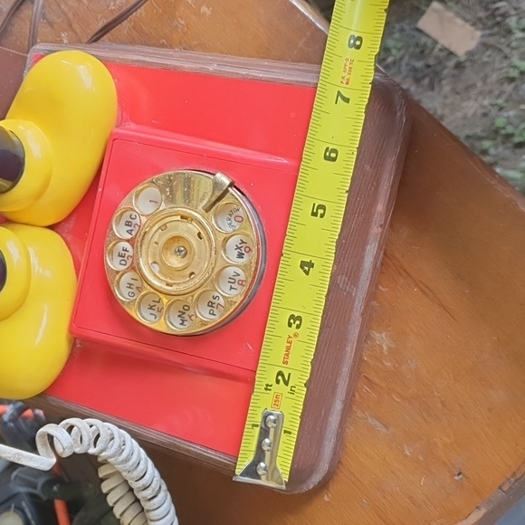 Rare Unique Vintage MCM Collectable Mickey Mouse Rotary Phone Lamp Walt Disney - Picture 10 of 15